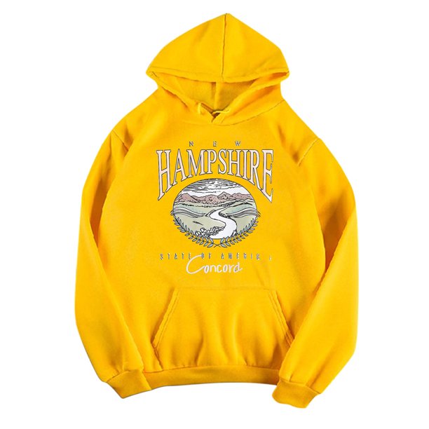 Gibobby Sudadera mujer con cierre, Slack Water Graphic Sudadera con Capucha Slack Water Graphic Sudadera con Capucha para Mujer(Amarillo,M)