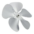 thumbnail image 3 of Replacement Fan Blade - 12" 5-Blade Attic Fan Propeller, 1/2" Shaft, 32 Degree, Power Vent Motor Blade, FB99100, 9800528 - Sheet Metal Construction, 3 of 6
