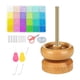 thumbnail image 4 of Juego de hilanderos de cuentas para proyectos de manualidades, pulseras, suministros para ensartar collares, cuentas 175 cm x 95 cm x 95 cm, 4 of 7