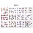 thumbnail image 1 of Nail Art Watermark Sticker Set 12 Sheets, A Set Of Butterfly, Fruit Lace, Colorful Flower Nail Stickers, 1 of 3