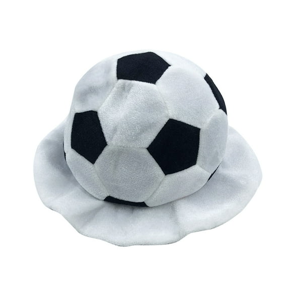 Yongwei Football Shaped Hat Football Shaped Hat Creative Party Headgear Stylish Sports Fans Hat Party Supplies Favors for Men Women (Average Size)