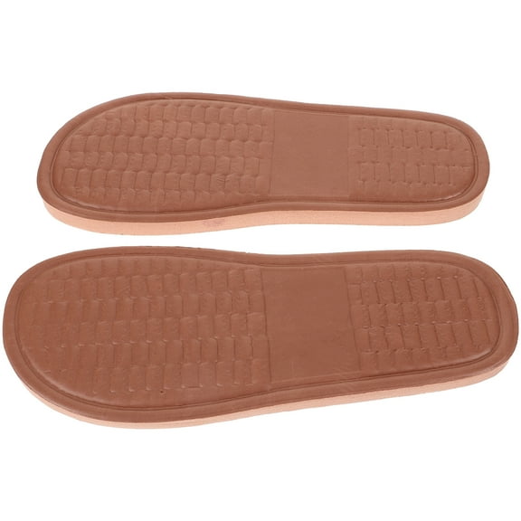 Comfortable Shoe Soles Foot Pads Replacement Foam Socks and Women Light Brown