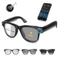 thumbnail image 1 of Gafas inteligentes XHABXKP AI con cámara 4K, Bluetooth y traducción, 1 of 8