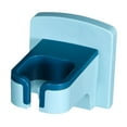 thumbnail image 2 of Soporte para secador de pelo, soporte de pared autoadhesivo, almacenamiento, organizador, soporte para secador de pelo sin perforación, estante para Azul, 2 of 5