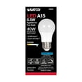 thumbnail image 6 of Satco 5.5W A15 LED 450Lm 5000K Natural Light appliance bulb - 40W Equiv, 6 of 7