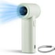 thumbnail image 1 of Mini Ventilador de Mano Verde para Viajes, Playa: Alimentado por Batería, Turbotecnología de Aire, Tiempo de Ejecución de 14 Horas, Pantalla LED, 1 of 7