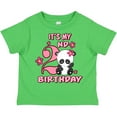 thumbnail image 3 of Inktastic It's My Second Birthday with Panda Bear Girls Toddler T-Shirt, 3 of 5