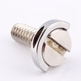 thumbnail image 3 of 1/4 Inch DRing Screw Stainless Steel, 17mm Shaft Length Camera Screw with DRing, for Camera Tripod Quick Release Plate Monopod, 3 of 7