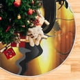 thumbnail image 5 of FMSHPON Halloween Pumpkin Fire Spider (1) Xmas Christmas Tree Skirt Stand Mat for Holiday Party Decoration Indoor Outdoor 36 inches, 5 of 6