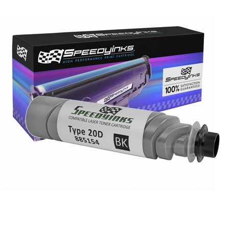Speedy Compatible Toner Cartridge Replacement for Ricoh 885154 / Type 20D (Black)