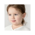 thumbnail image 3 of 18k Yellow Gold 4mm Cultured Pearl Safety Screw Back Earrings for Young Girls, 3 of 8
