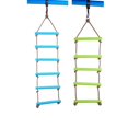 thumbnail image 4 of serony Kids Indoor and Outdoor Playhouse 6 Rungs Rope Climbing Ladder Toy Blue, 4 of 7