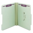 thumbnail image 4 of Smead 14982 Two Inch Expansion Fastener Folder, 2/5 Top Tab, Letter, Gray Green, 25/Box, 4 of 13