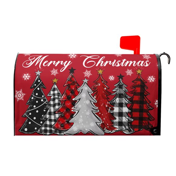 Funda para buzón Harooni Feliz Navidad 53x46 cm impermeable