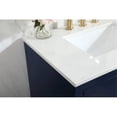thumbnail image 4 of 30 inch single bathroom vanity in blue, 4 of 8