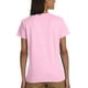 Womens Cancer du Sein Sensibilisation Ruban de Coton T-Shirt - Rose Clair, XL – image 2 sur 3