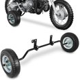 thumbnail image 1 of Ensemble de Roues Stabilisatrices Réglables pour Motocyclette Jeunesse, Roues Stabilisatrices pour Petites Motos hors Route 50cc-110cc, 1 of 1