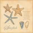 thumbnail image 2 of Marrott, Stephanie 26x26 Gold Ornate Wood Framed with Double Matting Museum Art Print Titled - Starfish, 2 of 4