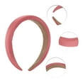 thumbnail image 2 of Unique Bargains 1 Pc Classic Elegant Satin Sponge Headband for Women for Girls 6.30"x5.91" Pink, 2 of 4