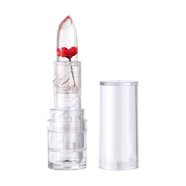 ZHAGHMIN Thick Lip Gloss Flower Moisturizing Lipstick Moisturizing