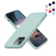 thumbnail image 1 of Entronix Funda de Silicona para iPhone 13, Suave Al Tacto, Antiarañazos y Antigolpes, Color Turquesa, 1 of 6