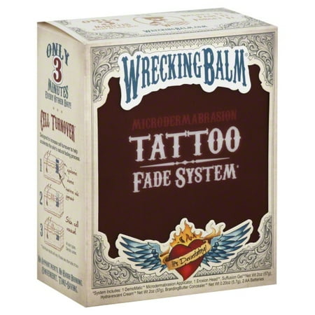 Wrecking Balm Microdermabrasion Tattoo Fade System, 1 pk