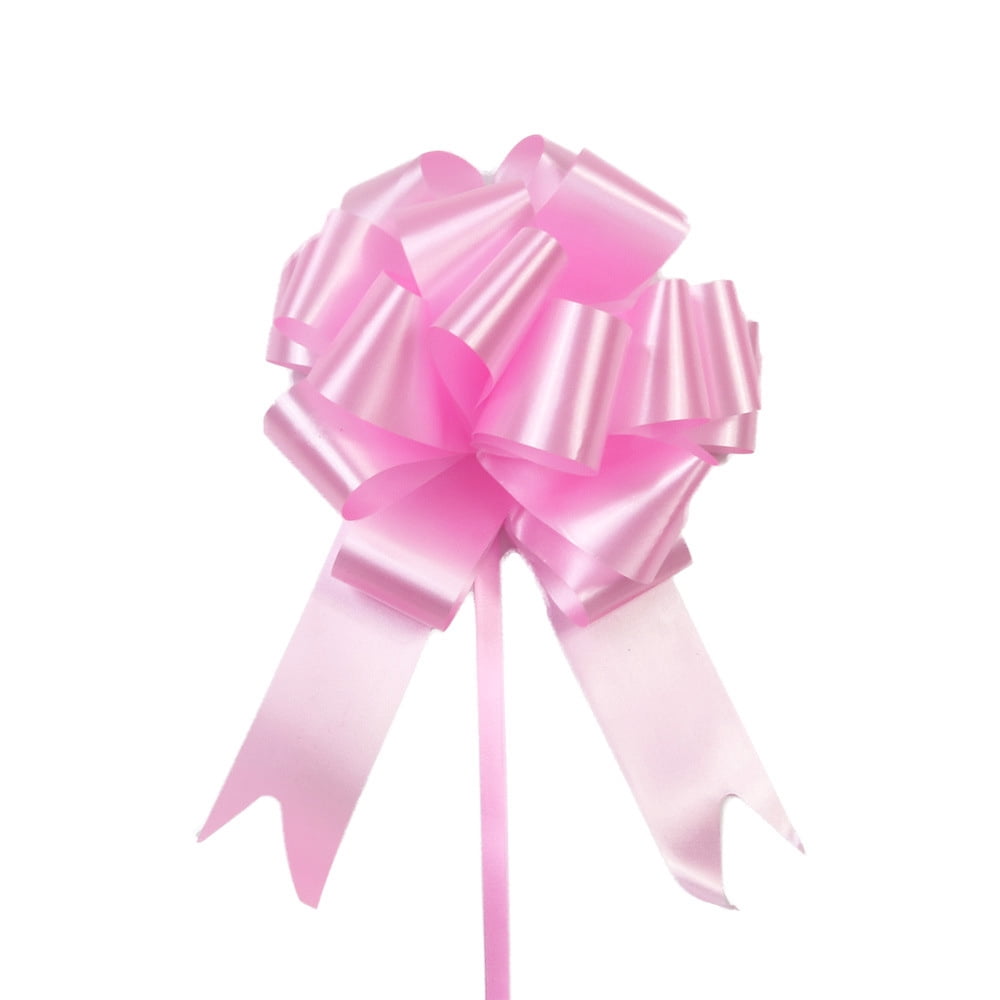Pink Ribbon Wrapper 30Pcs Party Baby Shower Christmas Birthday Gift Packing Wedding ...