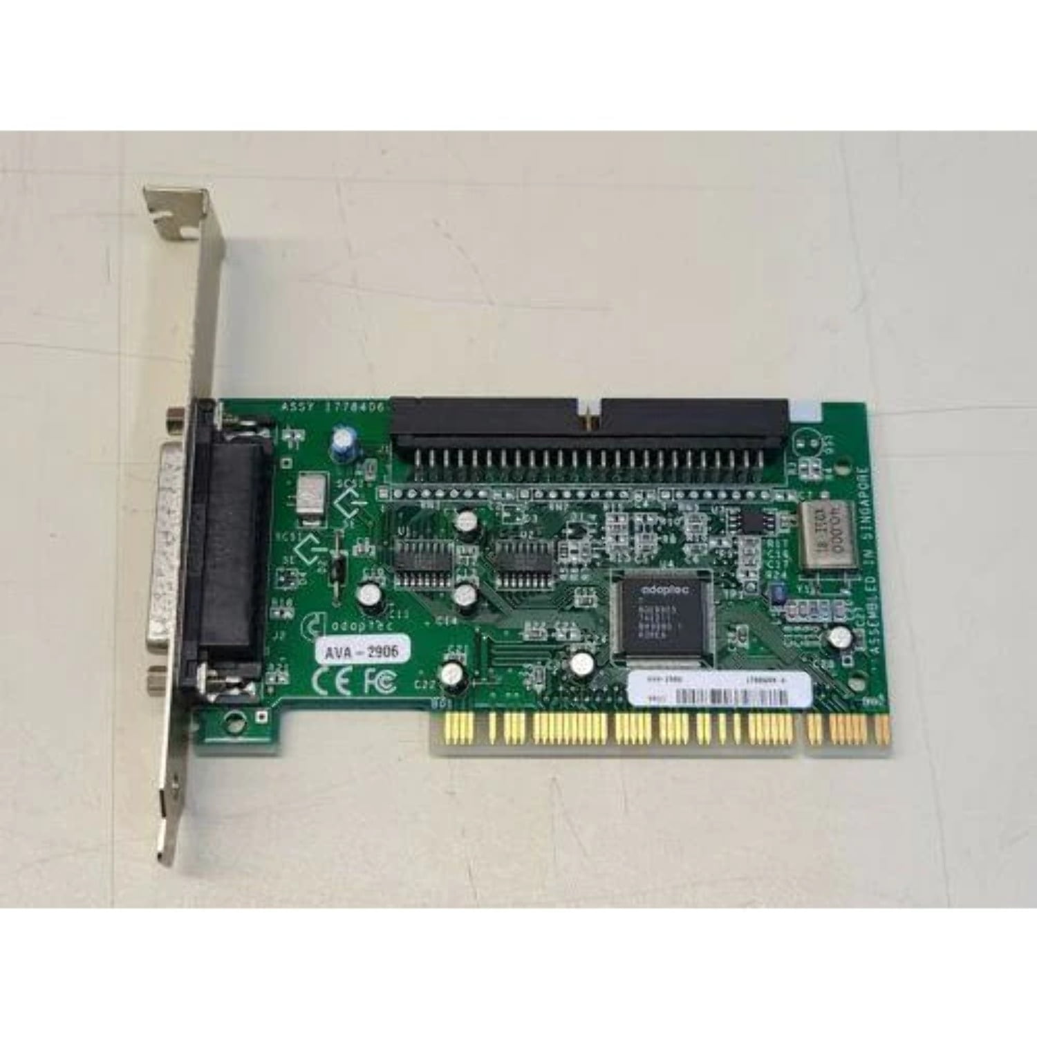 Adaptec AVA2906 177840600 SCSI SE 50Pin PCI Card PC Mac Placa