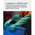 thumbnail image 3 of Guantes resistentes a productos químicos PACIFIC PPE de caucho PVC reutilizables, 3 of 8