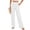 White, variant on FRSASU Women's Linen Pants Elastic Waist Work Pants Dressy Casual Straight Leg Lounge Gauze Loose Fit Trousers with Pockets White