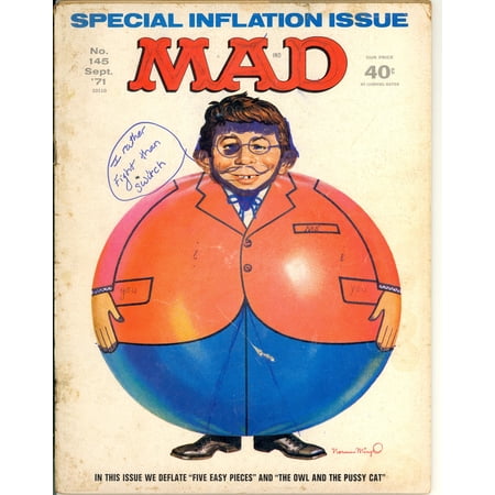 MAD Magazine Vintage Collectible #145 SEPT 1971