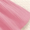 thumbnail image 4 of Spazoro Girls Midi Cold Shoulder Dresses, A-Line Crew Neck Short Sleeve Solid Casual Summer Dresses for Girls Pink Size 5-6, 4 of 7