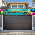 thumbnail image 6 of Teal Background We Will Miss You Banner Party Decoration with Balloons Sparklers and Champagne Glasses for Farewell Party Retirement Party Departure Party Photo Booth Decor, 6 of 7