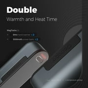 Ocoopa Hand Warmers 2 Pack, 10000mAh Magnetic Electric Hand Warmers Rechargeable, 16 Hrs Warmth 4 Levels Heat up to 136℉, Tech Gifts for Men Women