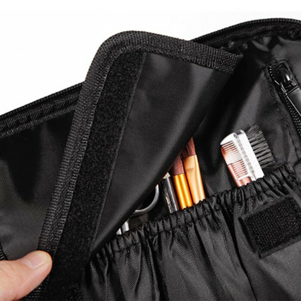 Makeup Bag Case Portable Handle Storage Organizer Travel Bag Wash Bag, Black