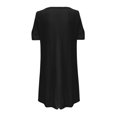thumbnail image 4 of Fridja Robe Décontractée Sans Bretelles à Manches Courtes pour Femmes, 4 of 7