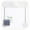 Clear, variant on AccuCheck Digital Scale for Body Weight - Accurate Digital Bathroom Scale with High-Precision Sensors, Large Easy-to-Read Backlit Display, 400 lb Capacity, Auto Step-On (Clear)