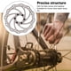 thumbnail image 4 of Rotor De Freno De Bicicleta De 160 Mm, Disco De Freno De Bicicleta De Montaña Hueco Resistente Al Desgaste De Acero Inoxidable Para Taller De Reparación Para Propietario, 4 of 7