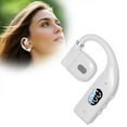 thumbnail image 1 of BotaniNest Open Back Business Headset Wireless Earhook With Microphone For Calls Noise Cancelling Hands Headset LED Display Type C Fast Charging, 1 of 5