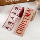 thumbnail image 5 of Ribbon Decorations Santa Letter Imitation Hemp Red Ribbon, Santa Letter Imitation Hemp Red Ribbon, Festive Home Office Bedroom Decor, Christmas Party Wedding Event, Foldable Portable Metal, 5 of 7