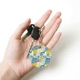 thumbnail image 5 of Naloa Cute Poodle Dog Print Round Keychain Keychain Key Ring, Key Tag, Key Chain Bulk for Gift Accessories (Round), 5 of 7