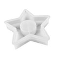 thumbnail image 4 of Modelo de portavelas de luz de té, modelo de resina de portavelas, modelo de candelabro de cilindro hecho a mano duradero decorativo para fundición de estrella plana SOLEDAD Fabricación de portavelas, 4 of 10