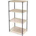 thumbnail image 4 of Global Industrial PM24307N5 Beige & Blue Nexelite Vented 5 Tier Nexelon Plastic Shelving - 30 x 24 x 74 in., 4 of 5