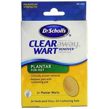 2 Pack - Dr. Scholl's Clear Away Wart Remover Plantar 24