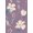 Purple, Pattern 7, variant on ODIKA 4'x6' Vibrant Floral Elegance with Lush Garden Washable Area Rug Timeless Botanical Patterns, Perfect for Any Room Stain Resistant, Low Pile, Easy Care for Dorm Small Living