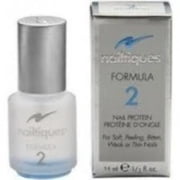 Nailtiques Nail Protein Formula 2 by Nailtiques for Unisex - 0.5 oz Treatment