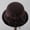 Brown, variant on Bucket Hats CQXIDFH Dome Top Hat for Women, Minimalist Solid Color Casual Headwear for Daily Street Fashion, Visor Hat (Red, One Size)