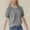 Gray, variant on Girls Athletic Shirts Quick Dry Short Sleeve Crew Neck T Shirts, Summer Tee Tops for Teen Girls 3-16 Years