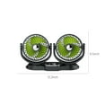 thumbnail image 2 of XGFHYJEH Car Fan, Fan for Car, Portable Fan for Car, Car Fan for Dashboard, Car Fans that Blow Cold Air, Car Fans for Cooling inside a Car, 2 of 6