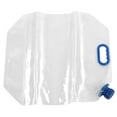 thumbnail image 4 of Conteneur d'Eau Pliable 15L Sac Transparent PVC Réutilisable Congelable pour Urgence Camping Extérieur, 4 of 7